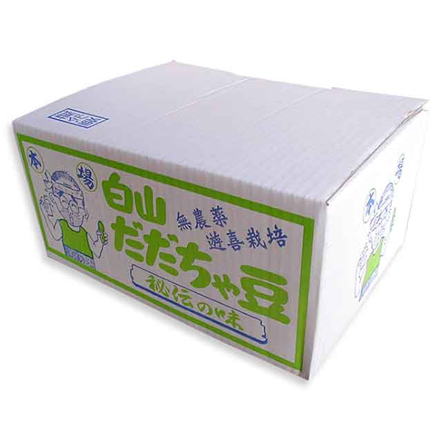 冨樫さんのだだちゃ豆 『早生白山だだちゃ 1.8Kg』 冨樫さんのだだちゃ豆 『早生白山だだちゃ 1.8Kg』